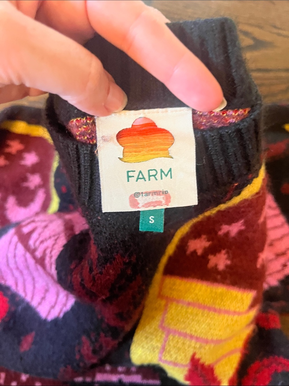 FARM Rio Tropical Magic Sweater Dress - Picture 7 of 9